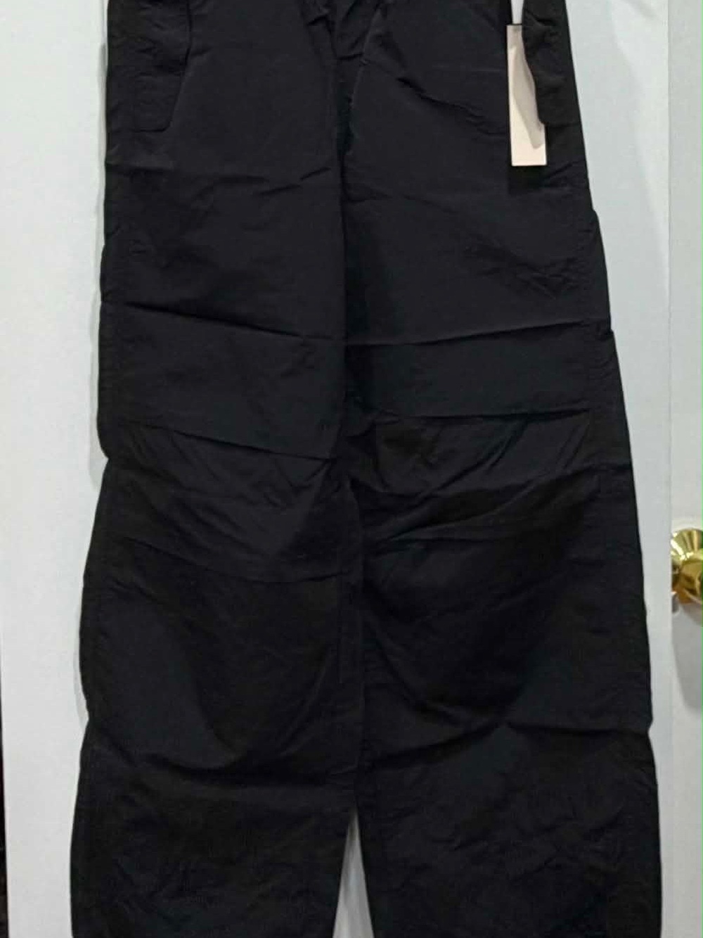 Men's Black Relaxed Fit Pants